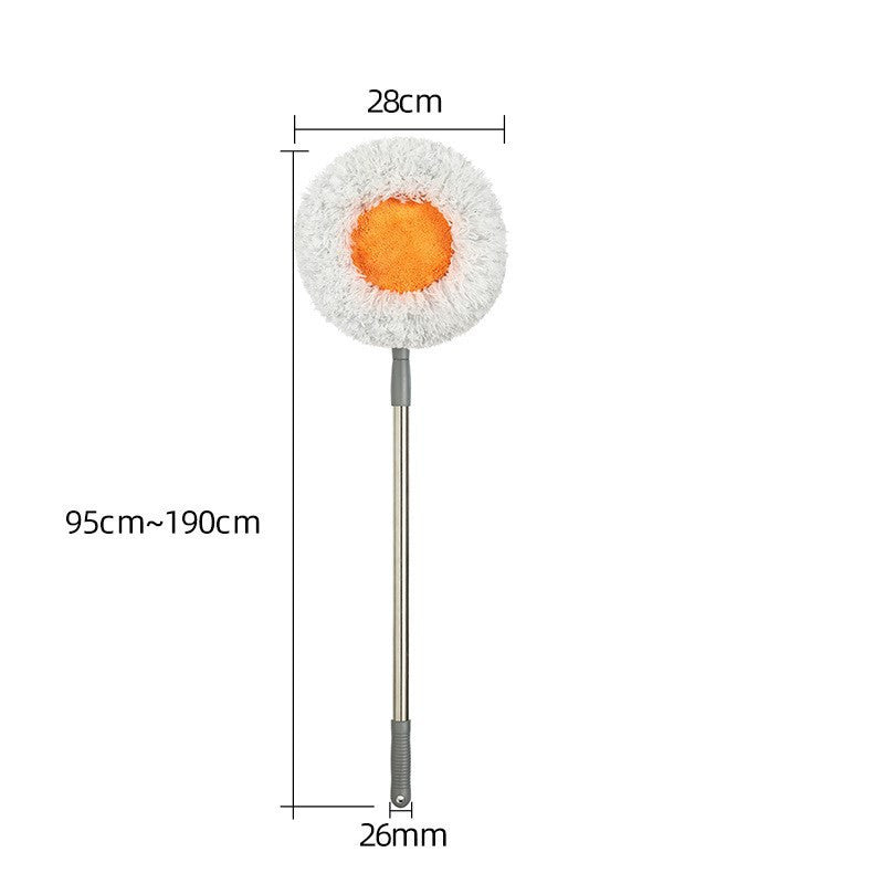 Electrostatic Dust Removal Stainless Steel Sun Flower Floor Mop.